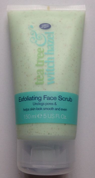 witch hazel exfoliating face wash